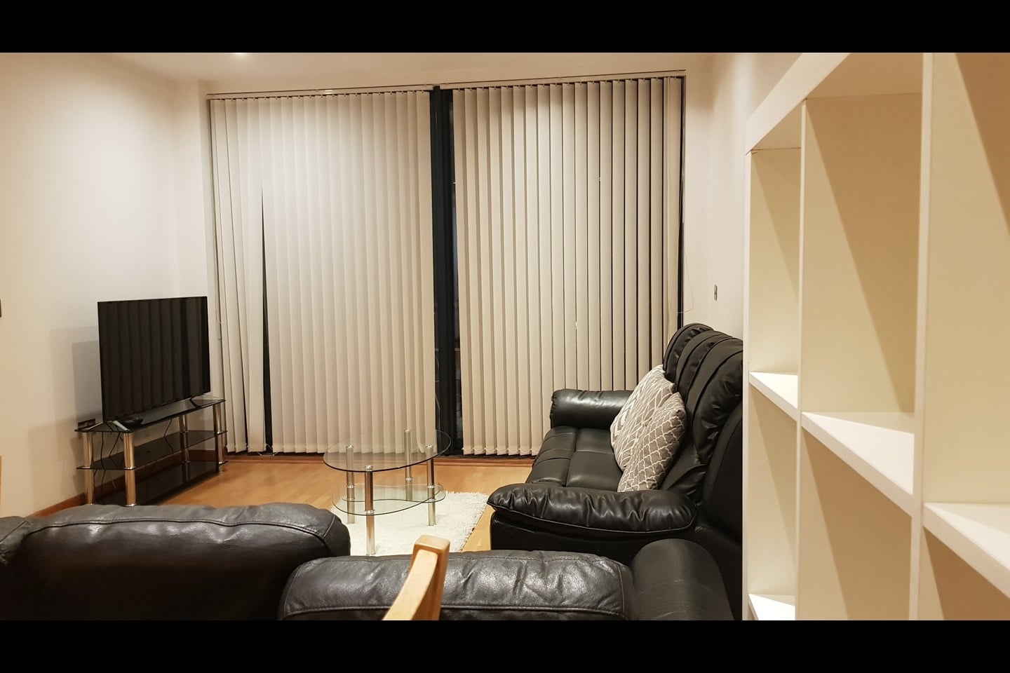 Living area in Flat #2